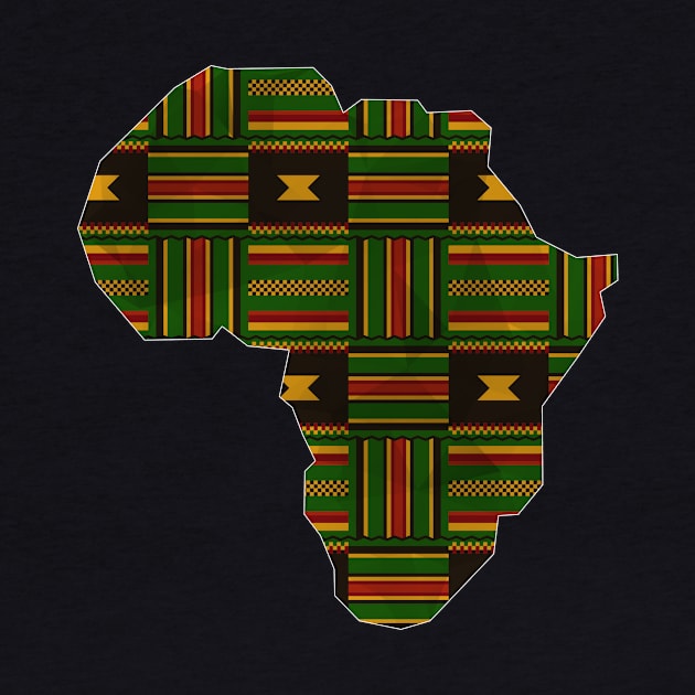 Africa Map Green, West African Ankara, Kente by kentevibes